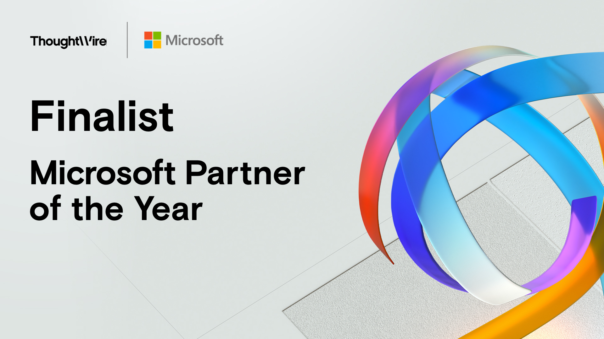 ThoughtWire recognized as a finalist of the Apps and Solutions 2020 Microsoft Partner of the Year Award