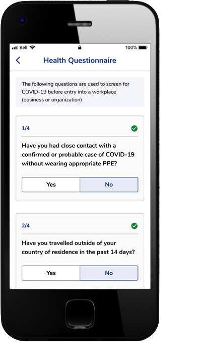 Health Screening Questionnaire